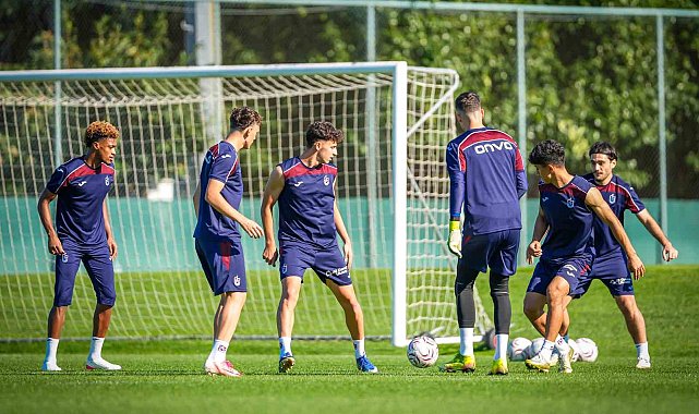Trabzonspor, Çaykur Rizespor maçı hazırlıklarına başladı