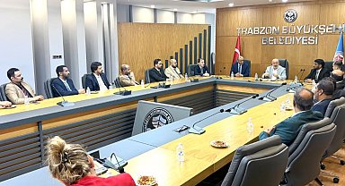 Trabzon'un vizyon projeleri Umman heyetine tanıtıldı