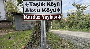 Trafik güvenliği için yeni levhalar yerleştirildi