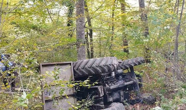 Traktörün altında kalan sürücü hayatını kaybetti