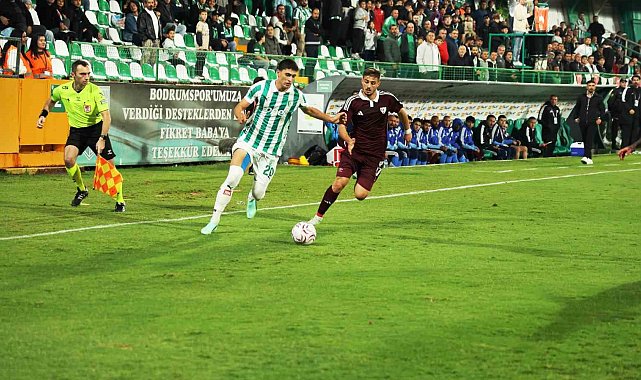 Trendyol 1. Lig: Bodrum FK: 2 - Bandırmaspor: 1