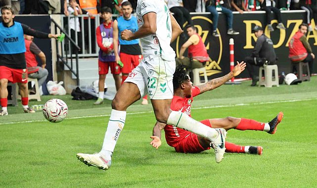 Trendyol Süper Lig: Amed Sportif Faaliyetler: 1 - Konyaspor: 0