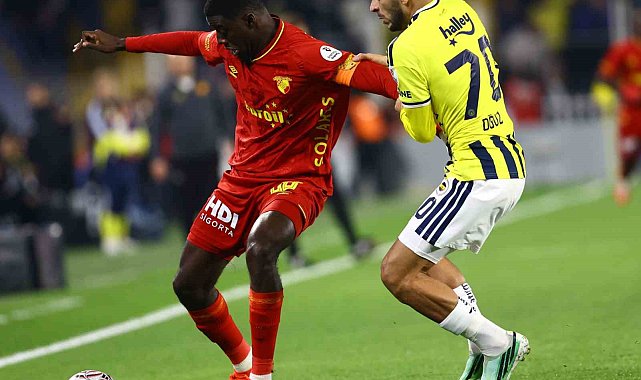 Trendyol Süper Lig: Fenerbahçe: 0 - Göztepe: 0