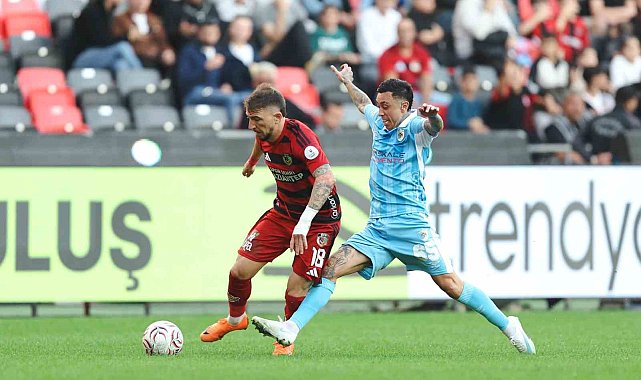 Trendyol Süper Lig: Gaziantep FK: 0 - Erzurumspor FK: 0