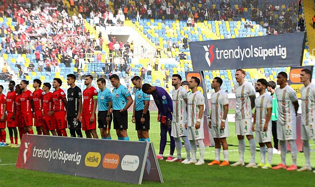 Trendyol Süper Lig: Gençlerbirliği: 0 - Amed Sportif Faaliyetler: 1