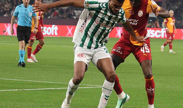 Trendyol Süper Lig: Konyaspor: 0 - Galatasaray: 2