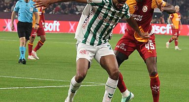 Trendyol Süper Lig: Konyaspor: 0 - Galatasaray: 2