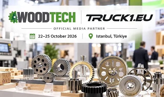 Truck1, WoodTech 2026'nın resmi medya partneri oldu