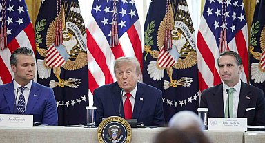 Trump: " Anlaşmaya belki de şimdiye kadar hiç olmadığımız kadar yakın olduğumuzu düşünüyorum"