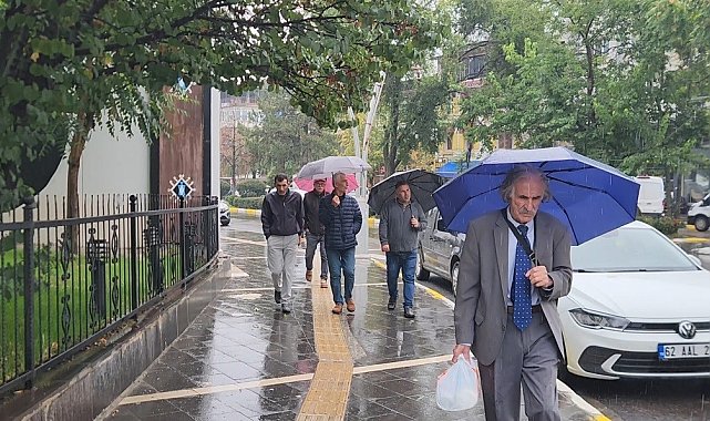 Tunceli'de sağanak yağış etkili oldu