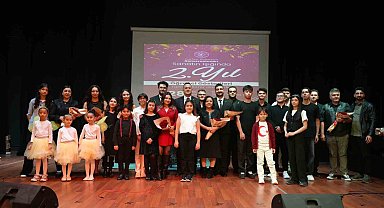 Turhal Belediyesi Konservatuvarı ikinci yılını konserle kutladı
