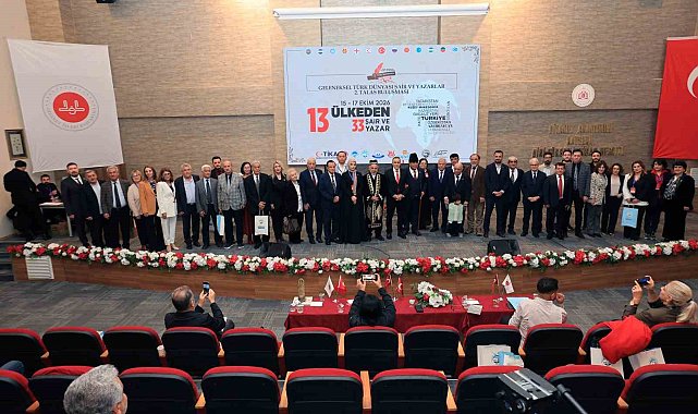 Türk dünyası Edebiyatı Talas'ta yankılandı