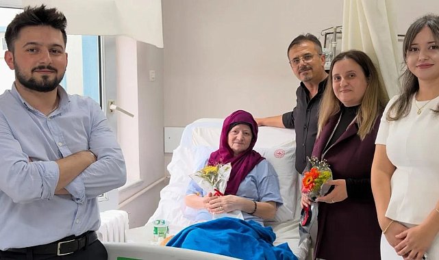 Türkeli'de hastaları gülümseten ziyaret