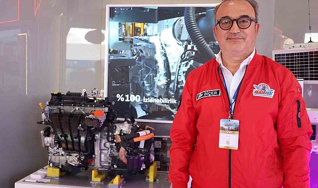 Türkiye'de üretilen hibrit motor TEKNOFEST'te sergileniyor