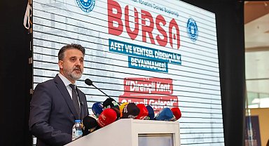 Türkiye'de ilk: Bursa Afet Anayasası hazırlandı