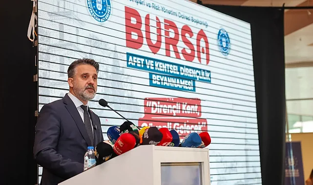 Türkiye'de ilk: Bursa Afet Anayasası hazırlandı