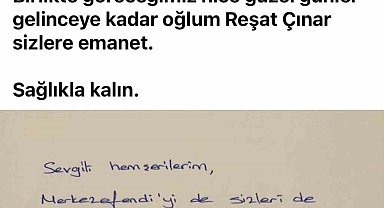 Tutuklanan Başkan Doğan'dan mesaj