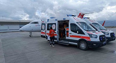 Uçak ambulans, 20 haftalık bebek için havalandı