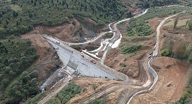 Uçarsu Göleti Trabzon'un su ihtiyacına nefes olacak
