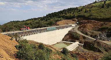 Uçarsu Göleti Trabzon'un su ihtiyacına nefes olacak