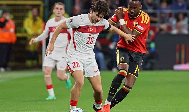 UEFA Uluslar Ligi: Belçika: 1 - Türkiye: 0
