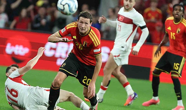 UEFA Uluslar Ligi: Belçika: 3 - Türkiye: 0