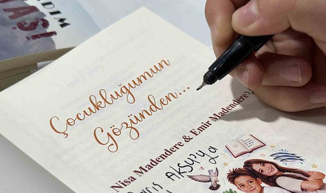 Uluslararası 16. Kocaeli Kitap Fuarı'nın en genç ikiz yazarları