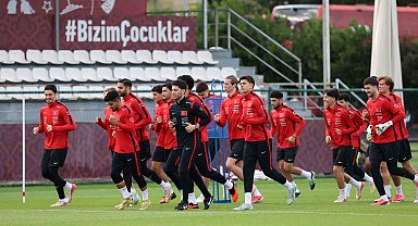 Ümit Milli Takımı, Macaristan maçı hazırlıklarını tamamladı