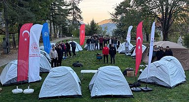 Üniversiteli gençlere Samandere kampı