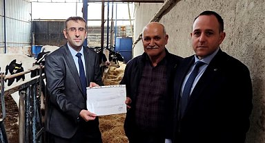 Uşak'ta iki işletme daha hastalıktan ari belgesi aldı