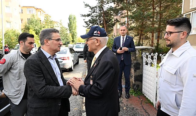 Vali Aydın Baruş'tan Şehit Ailesi ve Kıbrıs Gazisine anlamlı ziyaret