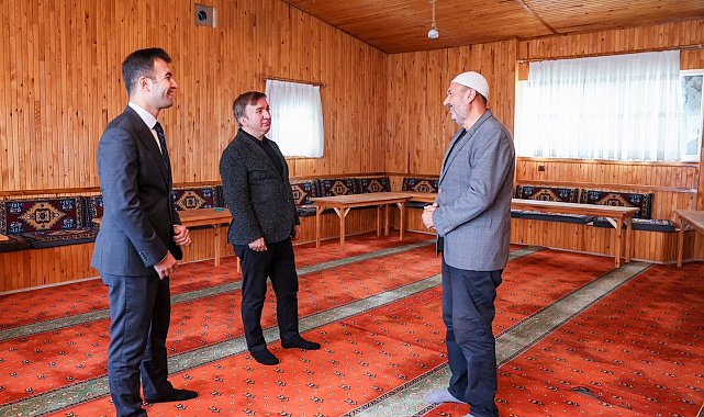 Vali Aydoğdu, Darü's Selam Gençlik Merkezi'nde incelemelerde bulundu