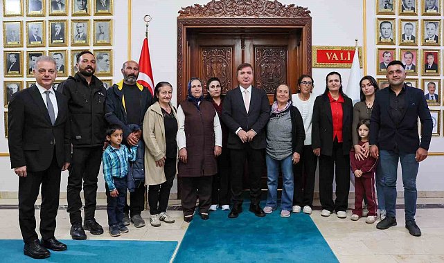 Vali Aydoğdu, Kureyşli Sarıkaya köyü sakinlerini ağırladı