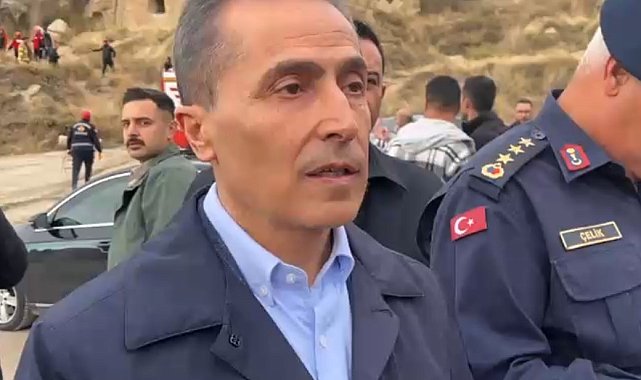 Vali Kök: "Aşırı yağıştan kaynaklanan kaya düşmesinden dolayı 2 vatandaşımızın cenazesine ulaştık"