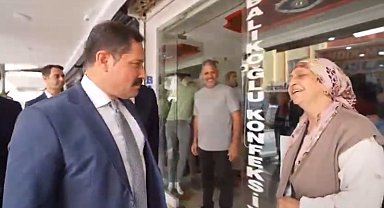Vali Masatlı, Erzin'de esnaflarla bir araya geldi