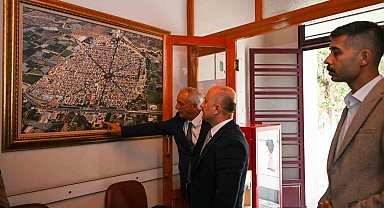 Vali Varol, Atça'nın tarihi şehir planına yakından baktı
