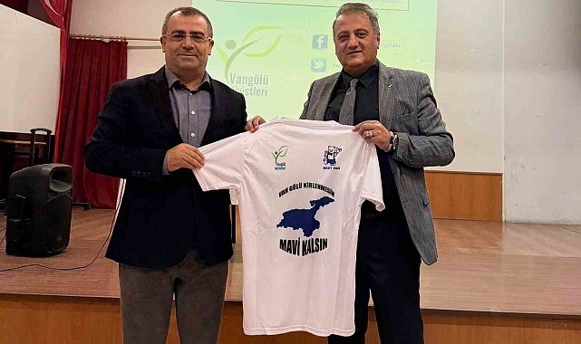 Van Gölü'nün korunması okul sıralarına taşındı