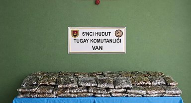 Van hudut hattında 59 kilo uyuşturucu ele geçirildi