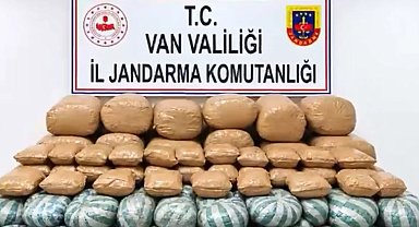 Van'da 517 kilogram uyuşturucu ele geçirildi