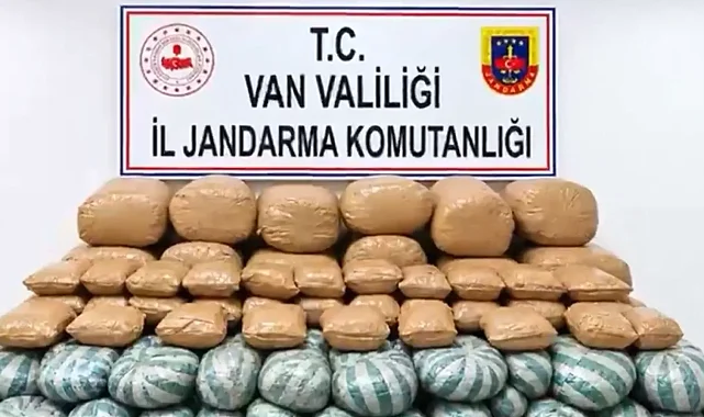 Van'da 517 kilogram uyuşturucu ele geçirildi