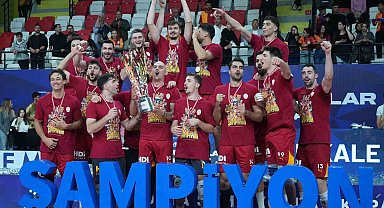 Voleybolda Şampiyonlar Kupası'nı kazanan Galatasaray, 7 yıl sonra kupa sevinci yaşadı