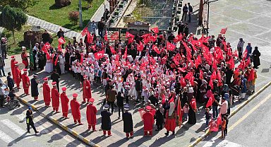 Yahyalı'da 161 minik öğrenci için Âmin Alayı Ve Bed'-i Besmele Töreni düzenlendi