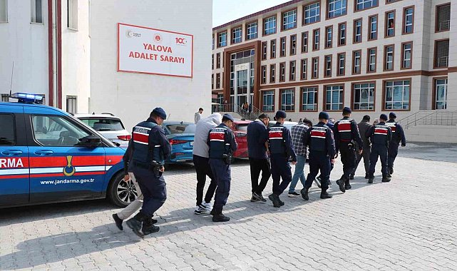 Yalova merkezli 6 ilde dolandırıcılık operasyonu: 6 tutuklama