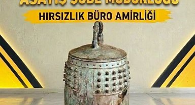 Yalova'da çalınan Japon Barış Çanı bulundu, 2 şüpheli tutuklandı
