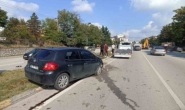 Yaya geçidinde karşı şeride geçen motorlu bisiklete çarptı: 1 ölü