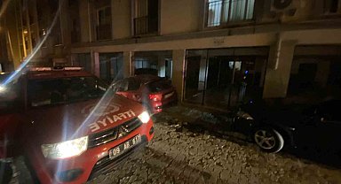 Yemek yapılırken çıkan yangın korkuttu
