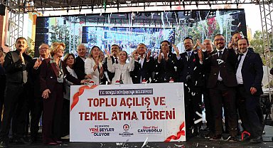 Yeni Parti Genel Başkanı Özel, Denizli'de toplu açılış törenine katıldı