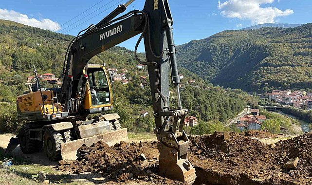 Yenice'de Karşıyaka Mahallesi'nde altyapı çalışmaları başladı