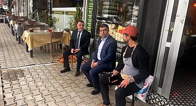 Yenipazar Kaymakamı Karataş esnafın taleplerini dinledi