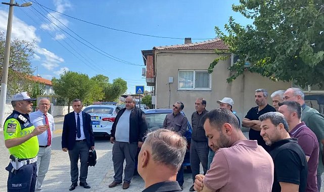 Yenipazar'da taşımalı eğitim servisleri denetlendi